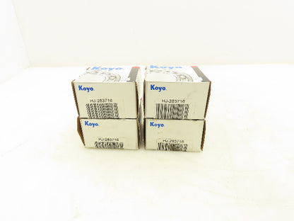 Koyo HJ-283716 Needle Roller Bearing 1-3/4" Bore 2-5/16" OD Lot of 4