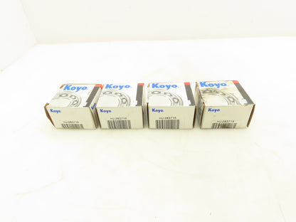 Koyo HJ-283716 Needle Roller Bearing 1-3/4" Bore 2-5/16" OD Lot of 4