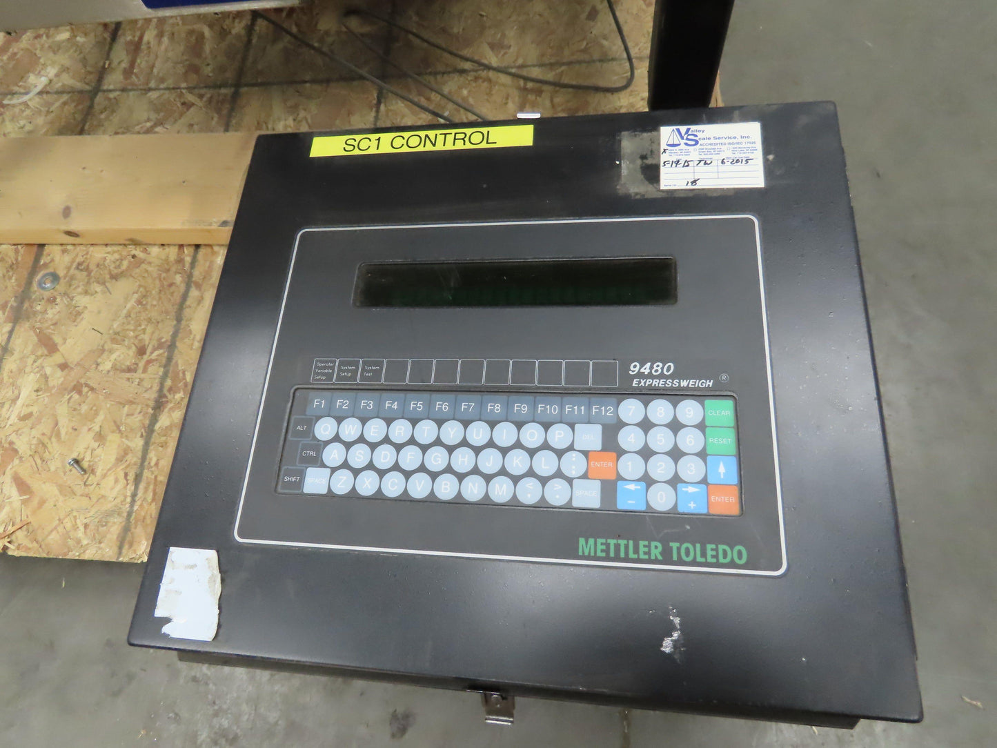 Mettler Toledo 9476 Checkweigher Hi-Speed Weigh Scale Conveyor 24"x 36"