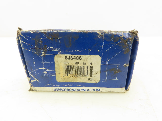 RBC SJ8406 Needle Rolling Bearing 2-1/4" Bore 3" OD Lot of 3