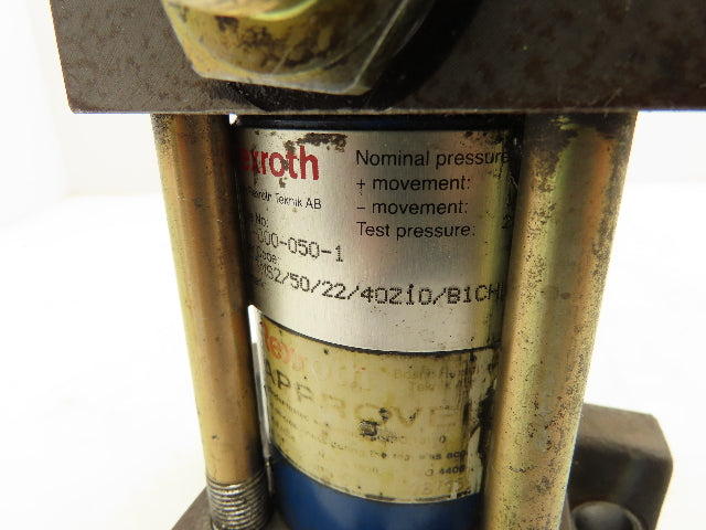 Rexroth CDT3MS2/50/22/40Z10/B1CHU Hydraulic Cylinder 50mm Bore 40mm Stroke