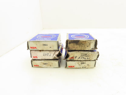 NSK 32006XJ Tapered Roller Bearing Assembly 30mm Bore 55mm OD Lot of 6