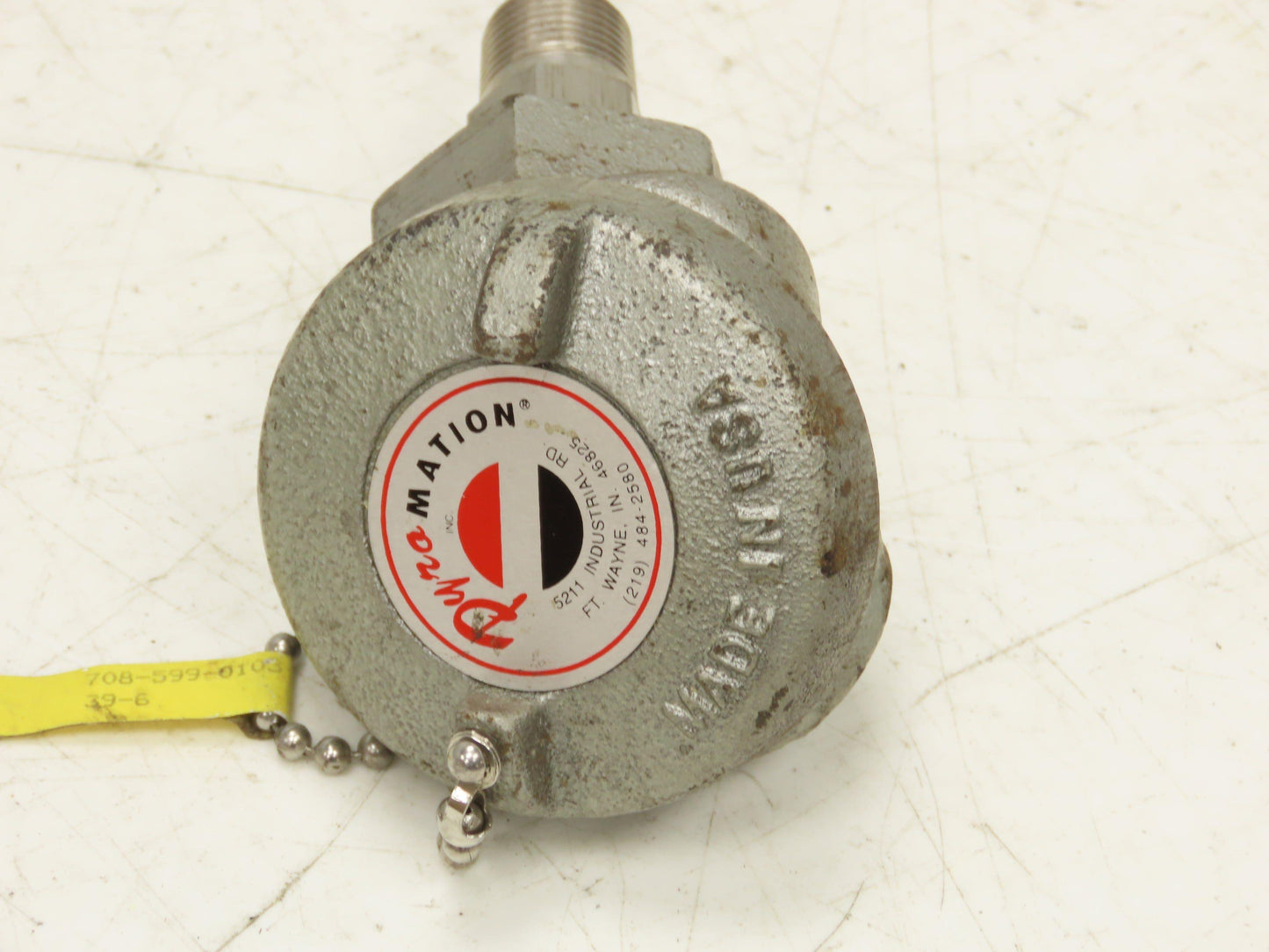 Pyromation K43060U Thermocouple Probe 60" Long 1/4" Rod 1/2" NPT Temperature