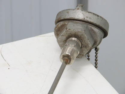 Pyromation K43060U Thermocouple Probe 60" Long 1/4" Rod 1/2" NPT Temperature