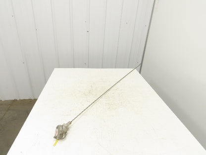 Pyromation K43060U Thermocouple Probe 60" Long 1/4" Rod 1/2" NPT Temperature