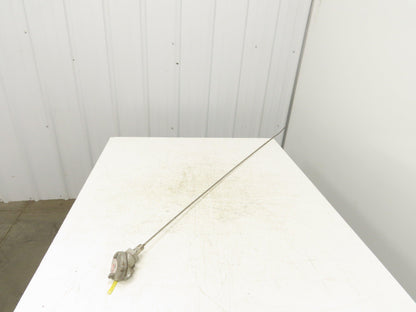 Pyromation K43060U Thermocouple Probe 60" Long 1/4" Rod 1/2" NPT Temperature