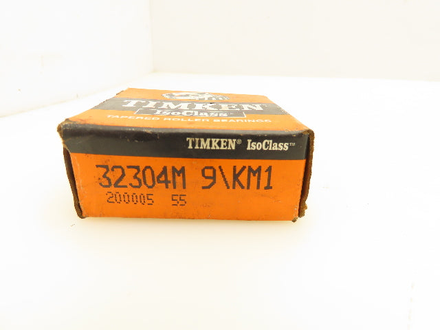 Timken 32304M 9/KM1 Tapered Roller Bearing 20mm Bore 52mm OD Lot of 2