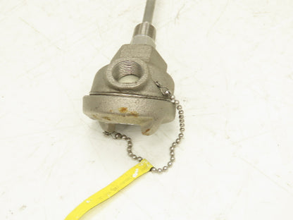 Pyromation A63060U-10B Thermocouple Probe 60" Long 3/8" Rod 1/2" NPT Temperature