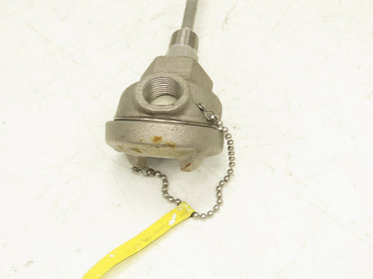 Pyromation A63060U-10B Thermocouple Probe 60" Long 3/8" Rod 1/2" NPT Temperature