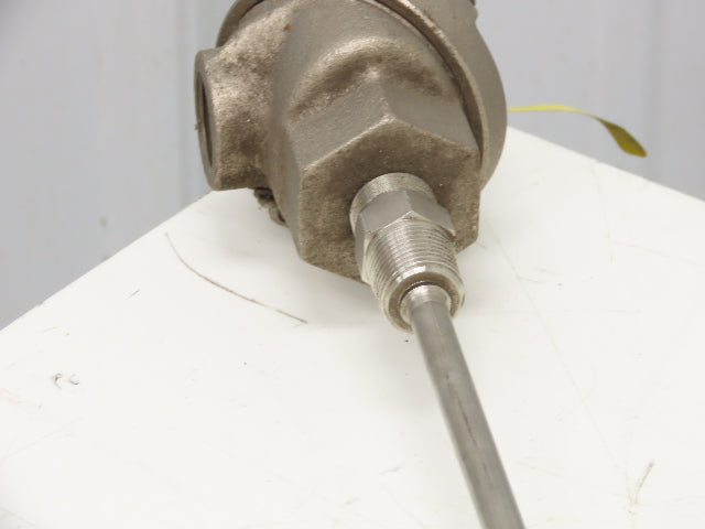 Pyromation A63060U-10B Thermocouple Probe 60" Long 3/8" Rod 1/2" NPT Temperature