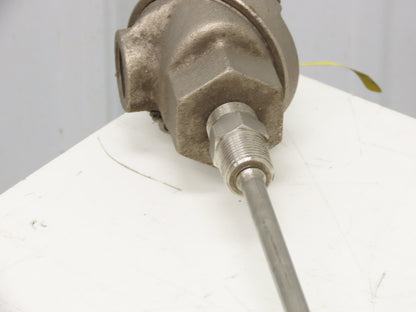 Pyromation A63060U-10B Thermocouple Probe 60" Long 3/8" Rod 1/2" NPT Temperature