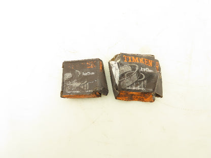 Timken 30204M 9/KM1 Tapered Roller Bearing 20mm Bore 47mm OD Lot of 2