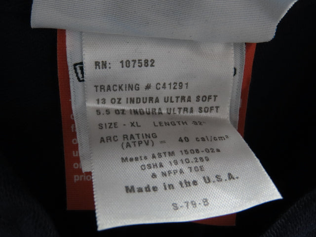 NSA KIT4SC40NGXL Arc Flash Electrical Safety Clothing 40 cal/sq XL Ultrasoft