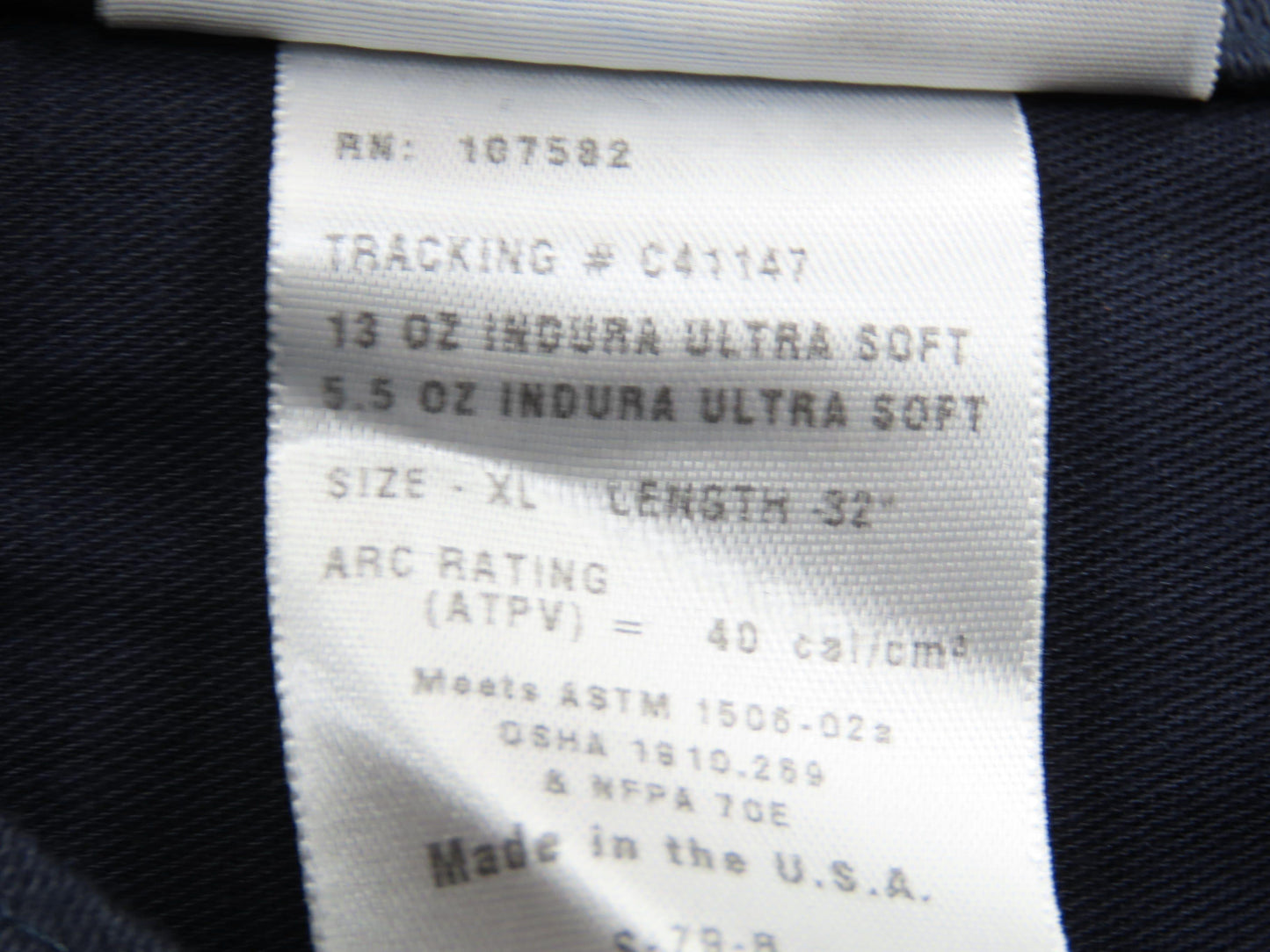 NSA KIT4SC40NGXL Arc Flash Electrical Safety Clothing 40 cal/sq XL Ultrasoft