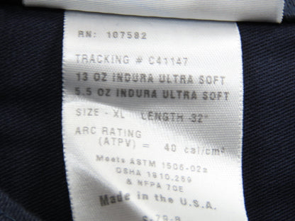 NSA KIT4SC40NGXL Arc Flash Electrical Safety Clothing 40 cal/sq XL Ultrasoft