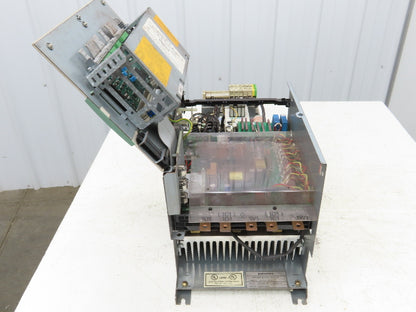 Siemens 6RA7031-6FV62 Simoreg DC Master Drive 125A 480V 6RA70DC Control Panel