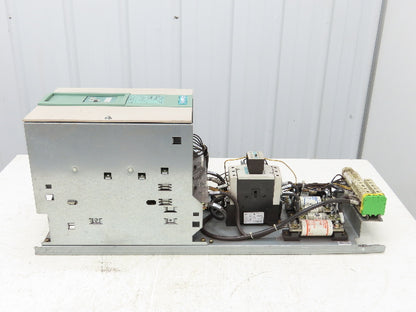 Siemens 6RA7031-6FV62 Simoreg DC Master Drive 125A 480V 6RA70DC Control Panel