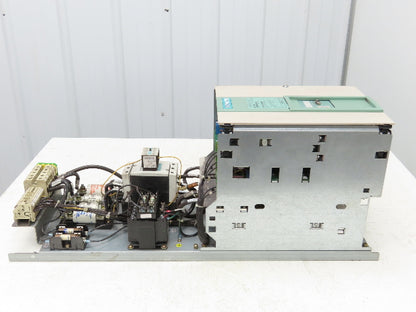 Siemens 6RA7031-6FV62 Simoreg DC Master Drive 125A 480V 6RA70DC Control Panel