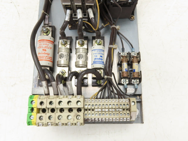 Siemens 6RA7031-6FV62 Simoreg DC Master Drive 125A 480V 6RA70DC Control Panel