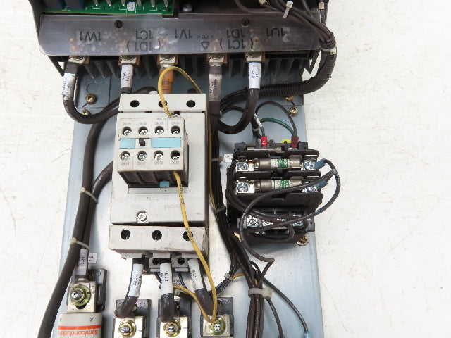 Siemens 6RA7031-6FV62 Simoreg DC Master Drive 125A 480V 6RA70DC Control Panel