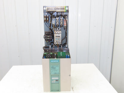 Siemens 6RA7031-6FV62 Simoreg DC Master Drive 125A 480V 6RA70DC Control Panel