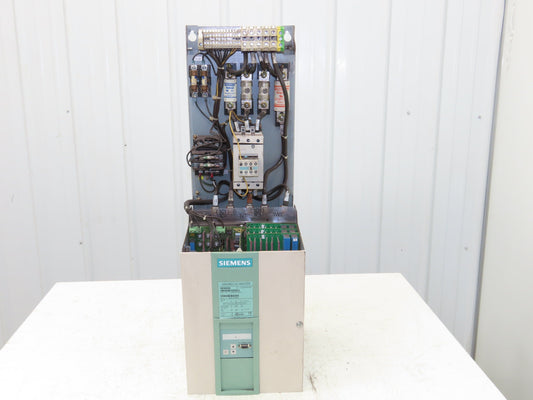 Siemens 6RA7031-6FV62 Simoreg DC Master Drive 125A 480V 6RA70DC Control Panel