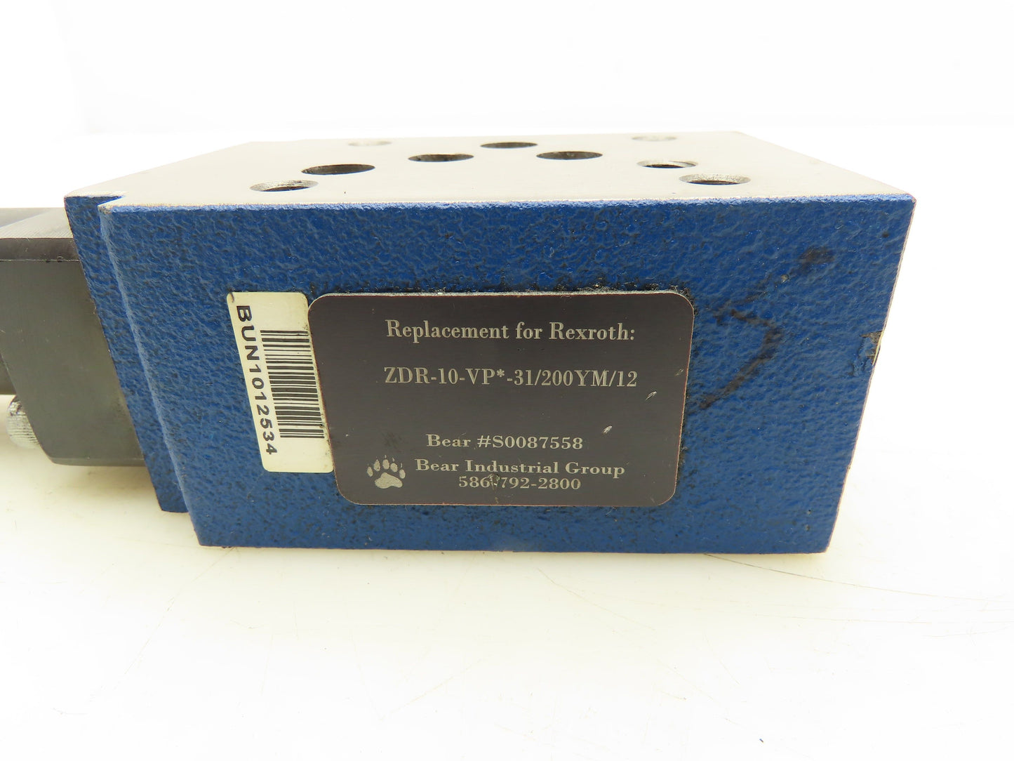 Rexroth ZDR-10-VP4-31/200YM/12 Pressure Reducing Sandwich Valve