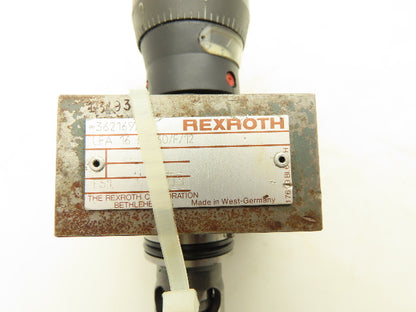 Rexroth LFA 16 H4-60/F/12  2-Way Cartridge Valve Logic Control Cover