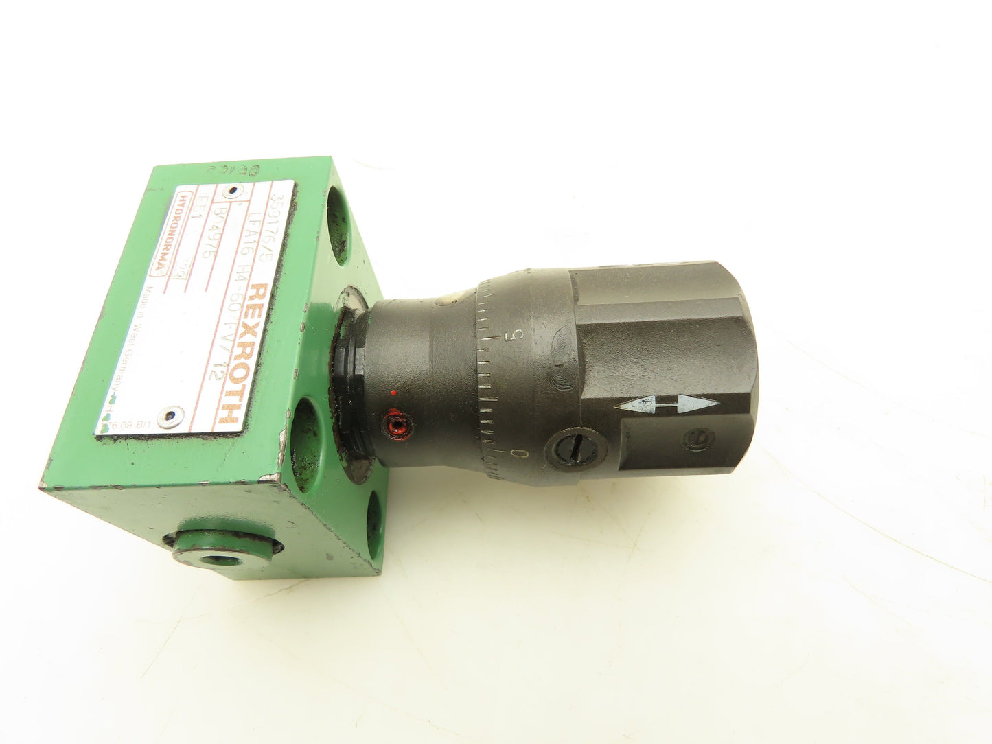 Rexroth LFA 16 H4-60/FV/12  2-Way Cartridge Valve Logic Control Cover