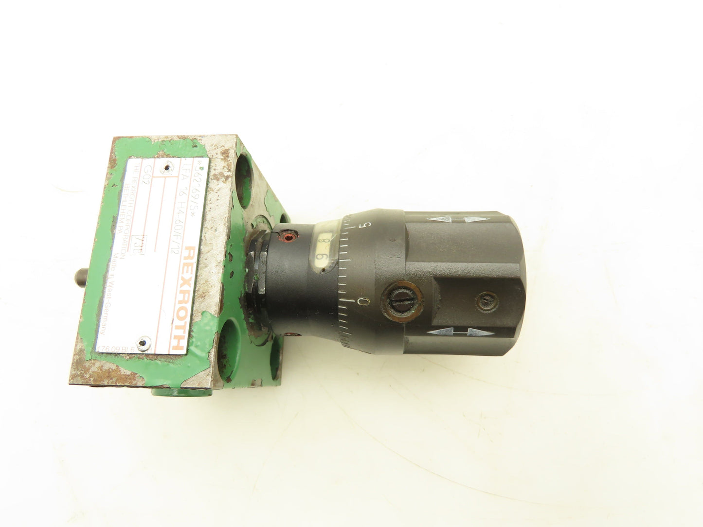 Rexroth LFA 16 H4-60/F/12  2-Way Cartridge Valve Logic Control Cover