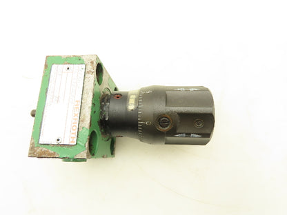 Rexroth LFA 16 H4-60/F/12  2-Way Cartridge Valve Logic Control Cover