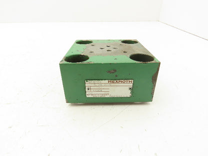 Rexroth LFA 32 DBE-60/12  2-Way Cartridge Valve Logic Control Cover