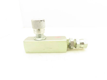 Anchor Fluid Power FN1-1 Carbon Steel Flow Control Valve 1" NPT 5700 PSI 40 GPM