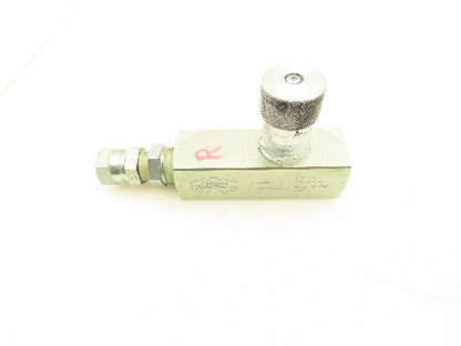 Anchor Fluid Power FN1-1 Carbon Steel Flow Control Valve 1" NPT 5700 PSI 40 GPM
