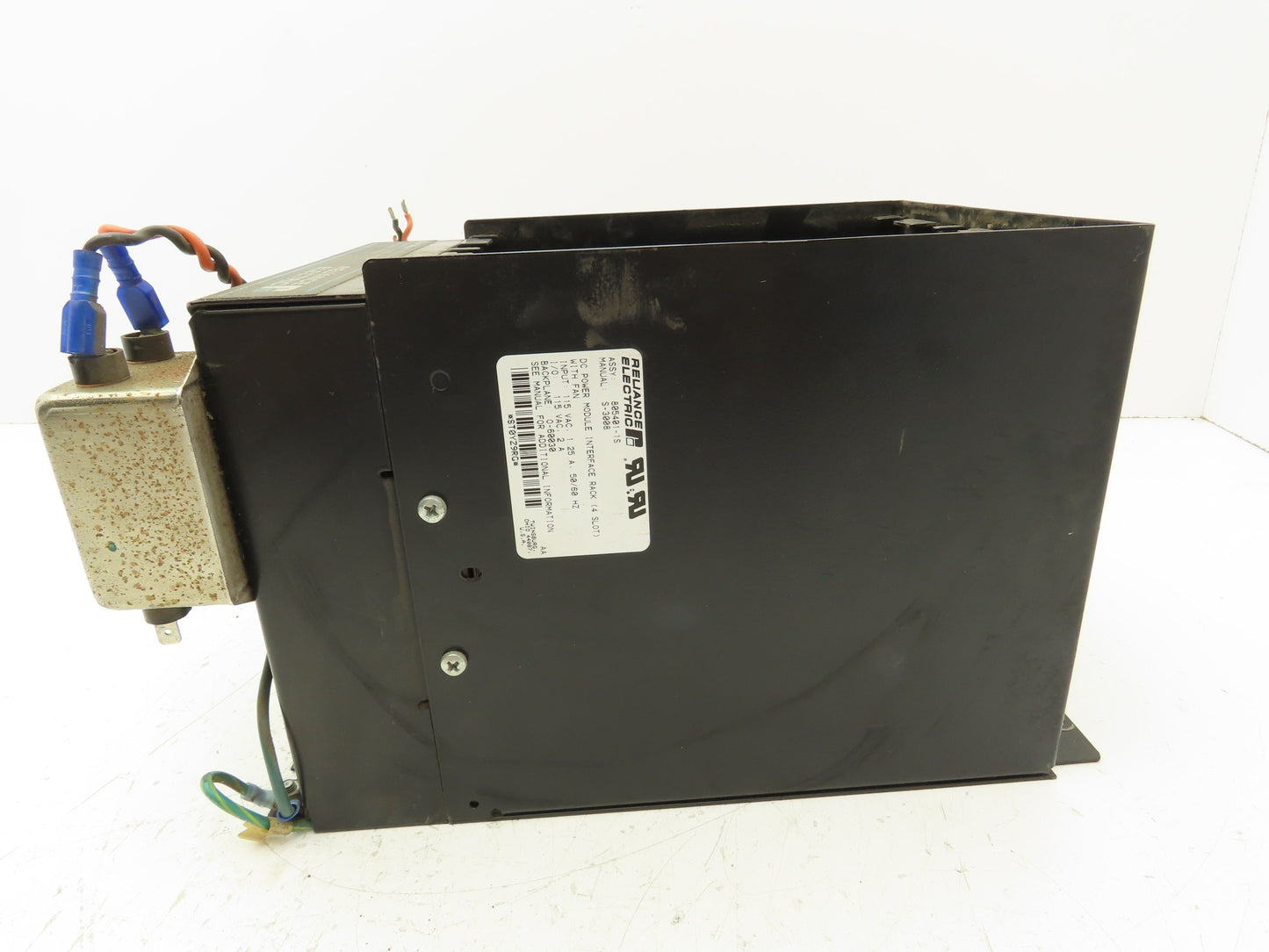 Reliance 805401-1S DC Power Module Interface Rack 4 Slot Chassis