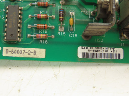 Reliance O-60007-2-B Automax Power Supply PLC Slot Rack