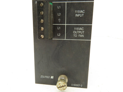 Reliance O-60007-2-B Automax Power Supply PLC Slot Rack