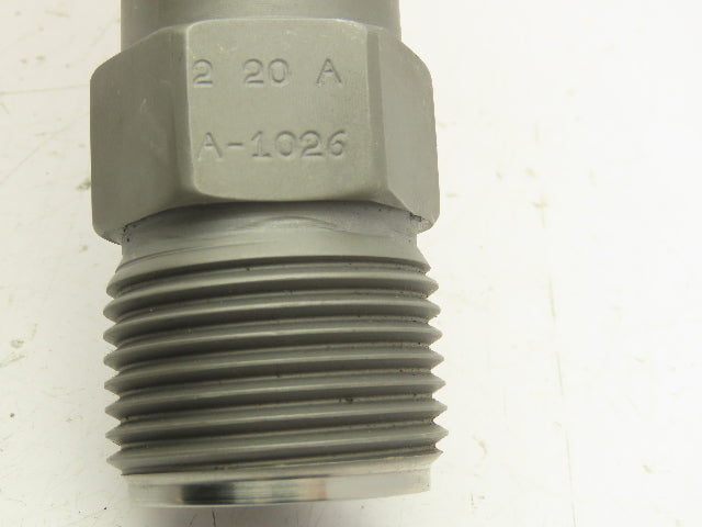 PPE Plastic Process Equipment Injection Molding Nozzle 3/8" Orifice 3/4" Radius
