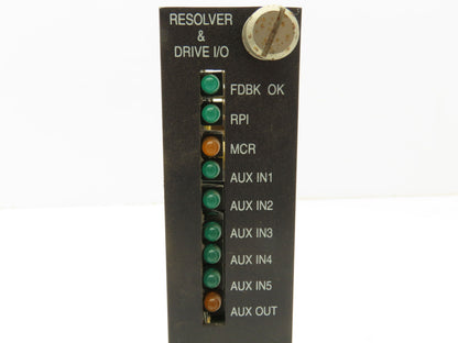 Reliance O-60031-5-A Automax Slot Rack Card Resolver Drive I/O
