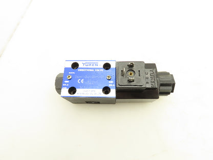 Yuken DSG-01-2B2-D24-N1-50 Directional Control Solenoid Valve 24VDC