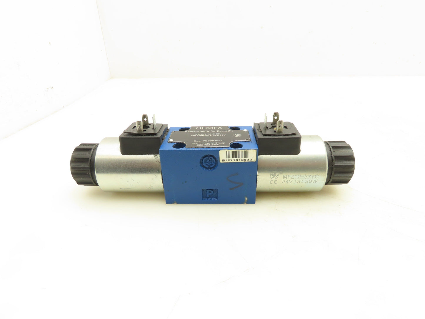 Rexroth 4WEH-10-E-2X/6AG24N9ETK4/B10V Directional Control Solenoid Valve 24VDC