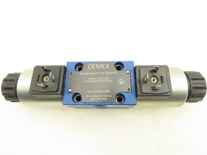 Rexroth 4WEH-10-E-2X/6AG24N9ETK4/B10V Directional Control Solenoid Valve 24VDC