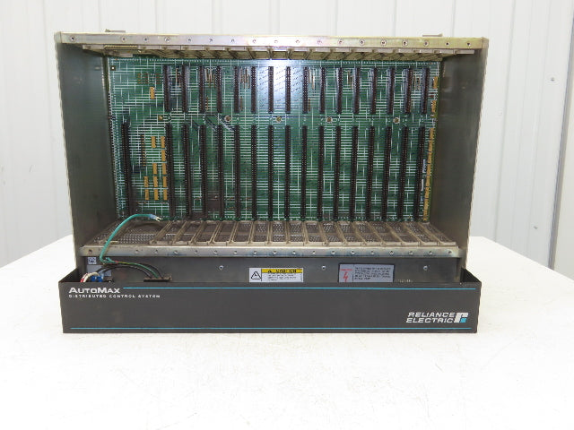 Reliance Electric 803456-8RA Automax PLC Slot Rack 16 Slot Module Chassis