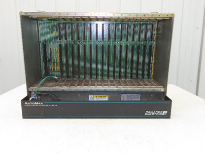 Reliance Electric 803456-8RA Automax PLC Slot Rack 16 Slot Module Chassis