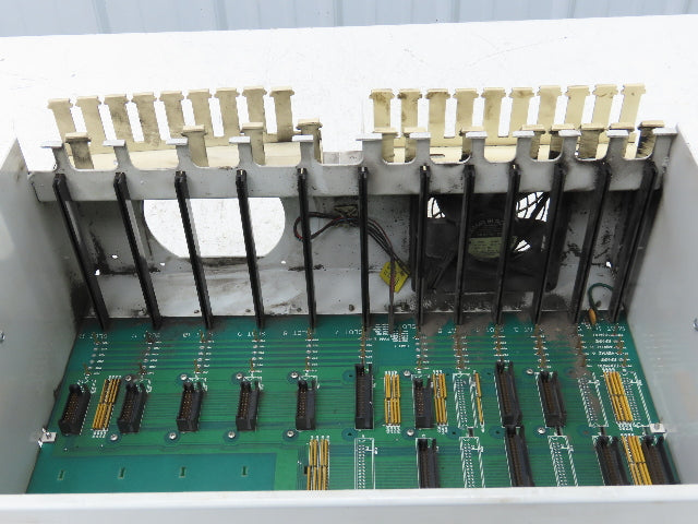 Barber Coleman 40BA-211BC-CC0-A-00 PLC Chassis 12-Slot Card Rack Motherboard