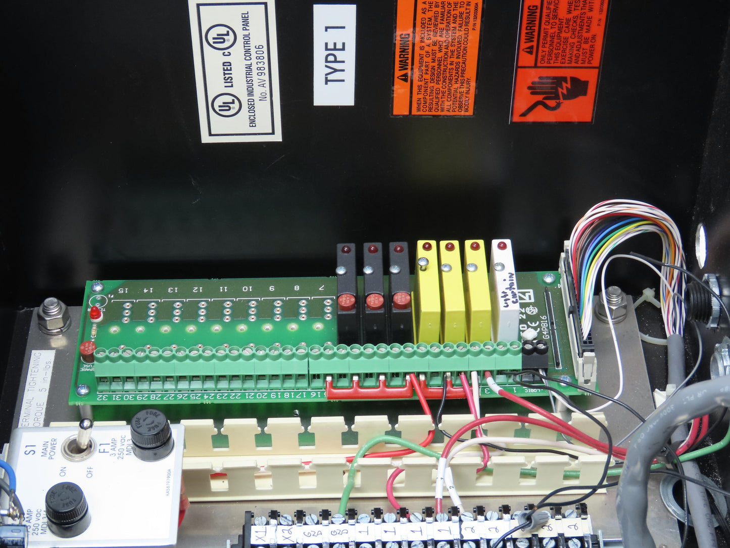 Mettler Toledo 9480 Expressweigh Checkweigher Scale Conveyor Control Panel