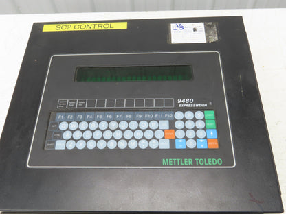Mettler Toledo 9480 Expressweigh Checkweigher Scale Conveyor Control Panel