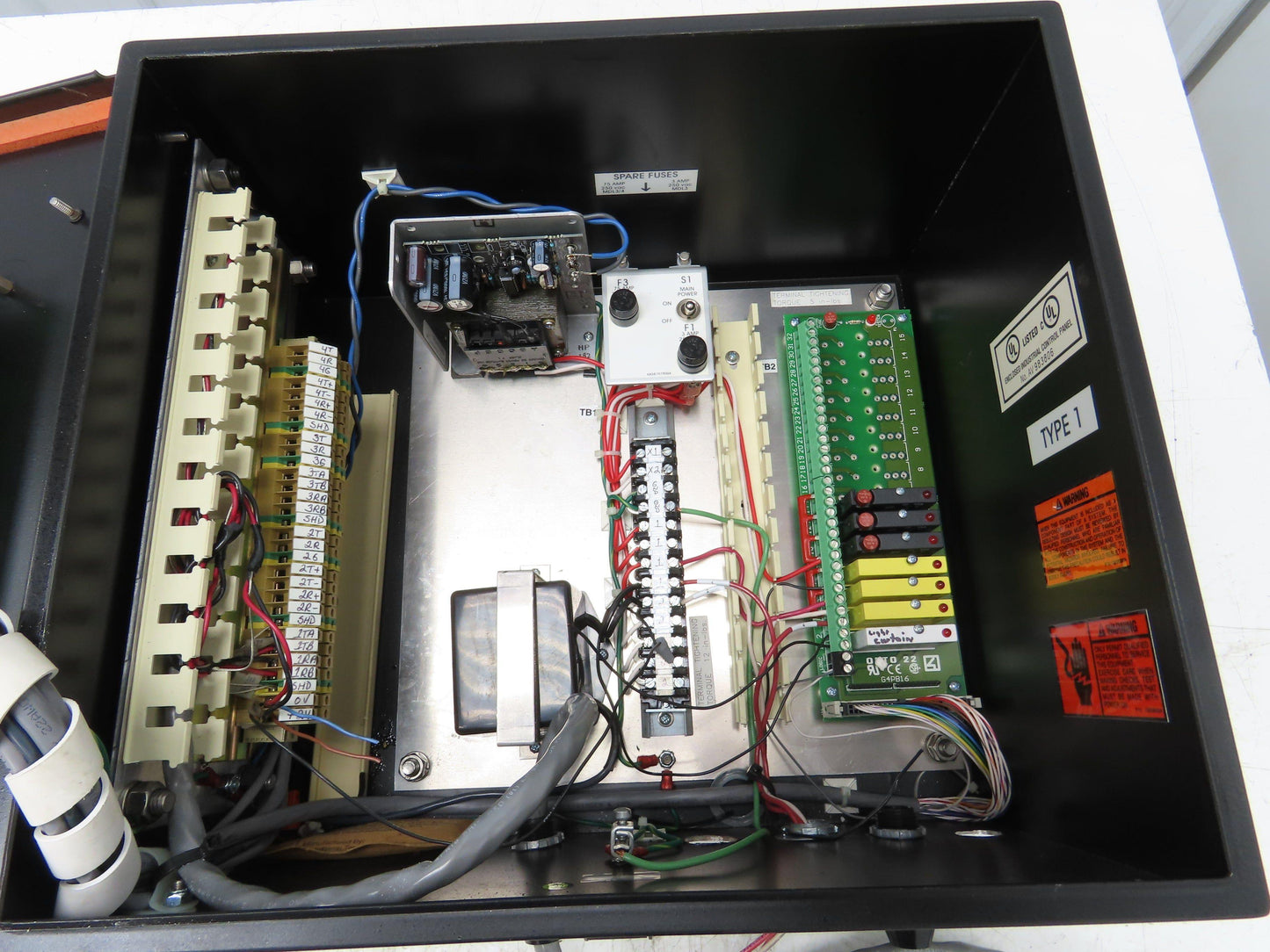 Mettler Toledo 9480 Expressweigh Checkweigher Scale Conveyor Control Panel