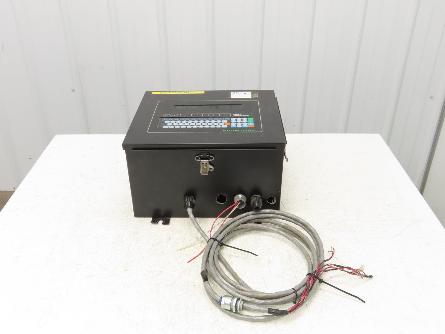Mettler Toledo 9480 Expressweigh Checkweigher Scale Conveyor Control Panel