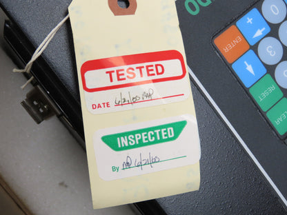 Mettler Toledo 9480 Expressweigh Checkweigher Scale Conveyor Control Panel